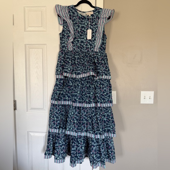Simply Southern Dresses & Skirts - Simply Southern Floral Ruffle Tiered Maxi Dress New NWT Cottagecore